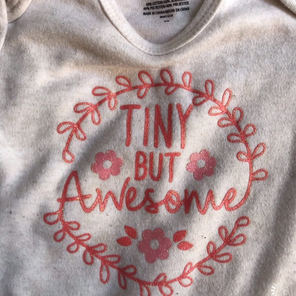 SOLD 💕 Pink Summer Cotton Onesie Bundle Of 3 - Picture 2 of 6